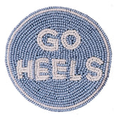 “Go Heels” Beaded Gameday Pin